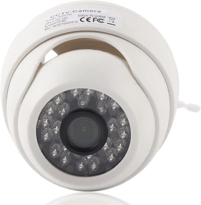 Beveiligingscamera Binnen - CCTV Dome Camera - Indoor Toezicht - 4-in-1 Signaal Ondersteuning - 1080P Resolutie - Wit