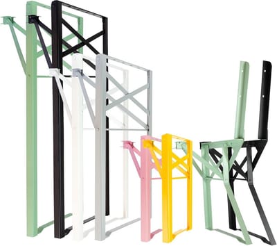 Set van 2 Inklapbare Bankpoten voor Bierbank of Feesttafel (43 cm) - Roze