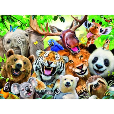 Ravensburger puzzel Lachen ! - Legpuzzel - 300 XXL stukjes