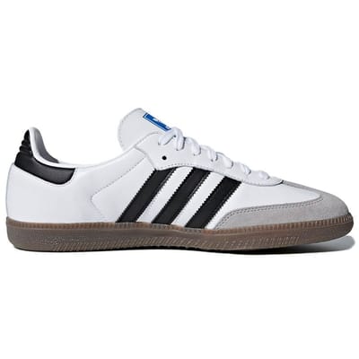adidas Samba OG Wit Zwart Gum Unisex Sneakers Cloud-Wit Core-Zwart B75806 35⅔ white