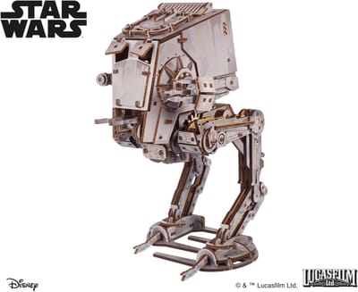 UGEARS 3D Modelbouw - At-St Walker - Star Wars - Mechanisch Bouwpakket Hout - Educatief Speelgoed