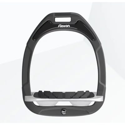 Verstelbare stijgbeugels Grip Antrasiet/Grijs/Wit Flex-On Green Composite