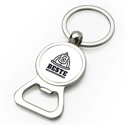 Akyol - beste brandweerman flesopener - Beste brandweerman - collega - cadeau - 9 bij 3 cm