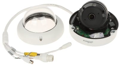 Dahua WizSense Serie - Vandaalbestendige IP-camera - 4.7Mpx - 2.1mm - IR-verlichting