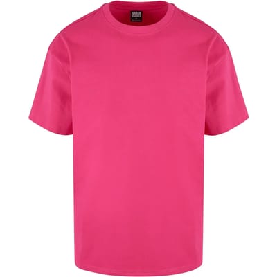 Urban Classics - Heavy Oversized Heren Tshirt - S - Roze