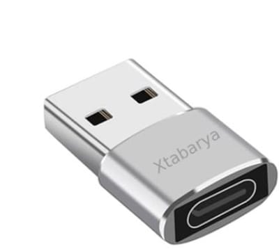 Usb Type C Adapter Usb 3.0 Type A Male Naar Usb 3.1 Type C Vrouwelijke Converter Usb C Opladen Data transfer Adapter silver