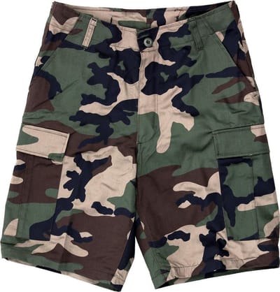 Fostex Garments - BDU short (kleur: Woodland / maat: XS)