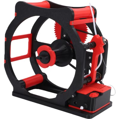 Bobineur Électrique pour Filament d'Imprimante 3D pour Bobines de 1kg PLA PETG ABS TPU Nylon Bouton de Vitesse Réglable Intelligent