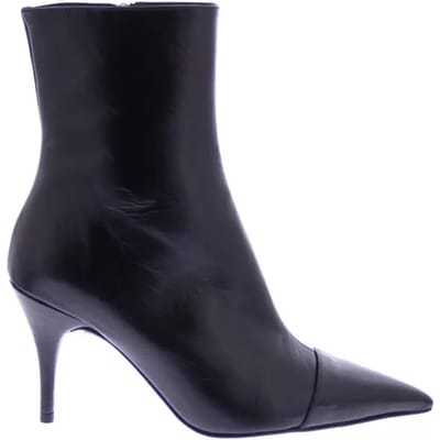 BRONX Aly-cia Dames Enkellaars - Zwart - Maat 38