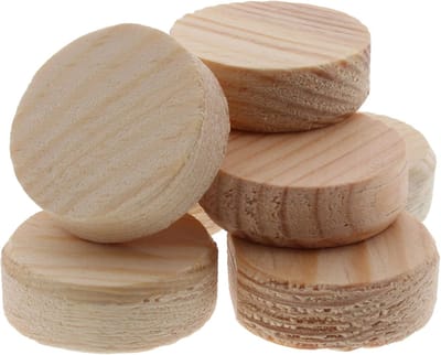 Houten Platen - Ambachtelijk Materiaal - Houtbewerking Projecten - Massief Grenenhout - 25 mm Dik - Naturel