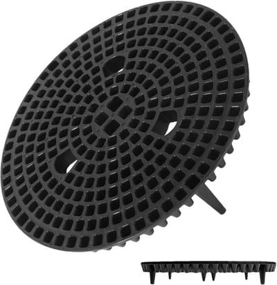 Autowas Emmer Inzet - Vuil Vanger - Auto Krassen Vrij - Stevig ABS Materiaal - 26 cm - Zwart
