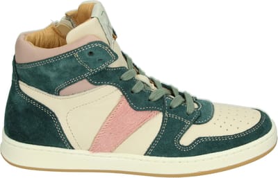 Romagnoli - 5613R263 - Half-hoogMeisjesKindersneakers - Kleur: Groen - Maat: 34