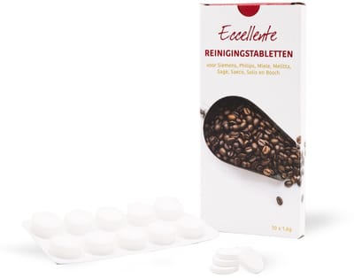 10x Eccellente Reinigingstabletten voor Philips koffiemachine | CA6704 CA6704/10 | Geschikt voor Philips & Saeco | 10 stuks