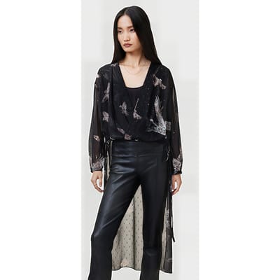 AllSaints Avala Top Spell Black Maat: 10 | Blouses Outlet | Dames | Zwart