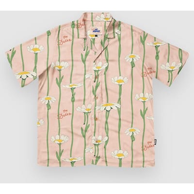 The Dudes Flower Pattern Hawaiian Shirt roze