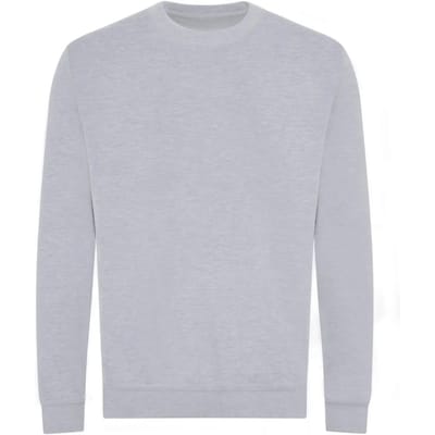 Just Hoods - Organic Sweater - Heather Grey maat XS