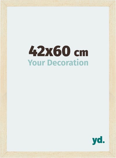 Your Decoration - Fotolijst 42x60 cm - MDF - Zand Geveegd - Mura