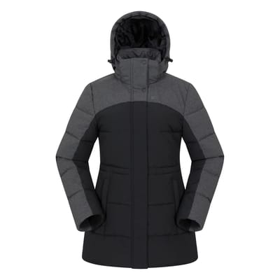 Mountain Warehouse Dames Shock Gevoerde Jas (Zwart)