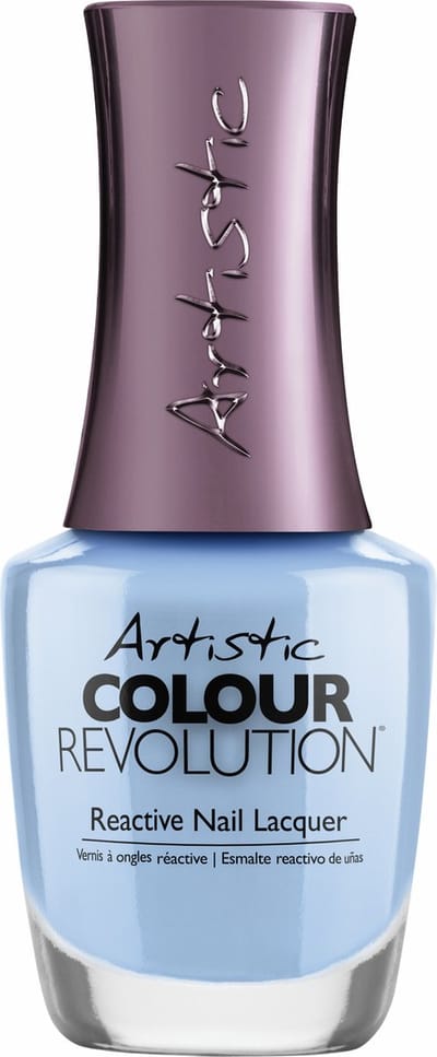 Artistic Nail Design Colour Revolution ' Gracefull ' ( Licht-Blauw Crème )