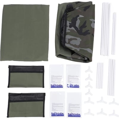 Dier Koelhuis Draagbaar Waterdicht Afgesloten Kat Koel IJs Huis voor Thuis Binnen Buiten camouflage