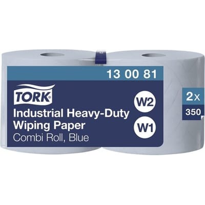 Tork 130081 2st Wiper 440 3-lgs blauw 119 mtr x 24 cm pak à 2 rol/350 vel (130081)
