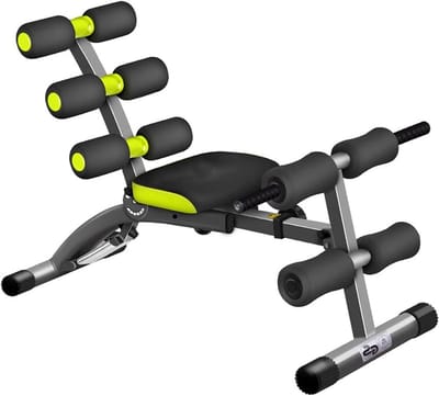 Buikspierbank - Fitness trainer - Thuis sporten - Verstelbaar ontwerp - 90-100 cm - Zwart