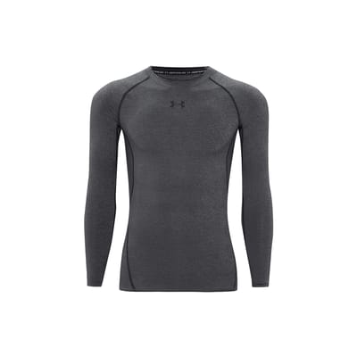 Under Armour Hg Armour T-shirt de compression à manches longues Homme hauts Gris 1257471-090 M gray