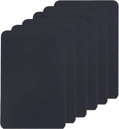 Set van 6 Antislip Elastische Bands - Sterke Rubber Bands, Shockproof en Warmtebestendige Beschermpads voor Handgrepen en Veilige Oppervlakken (14.8 x 10 cm)
