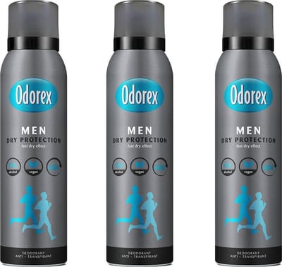 Odorex Deo Spray Men – Dry Protection 3 x 150 ml