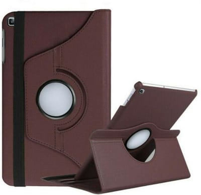 Samsung Galaxy Tab A 2019 Hoesje - 10.1 inch - 360° Draaibare Book Case Bescherm Cover Hoes Donkerbruin