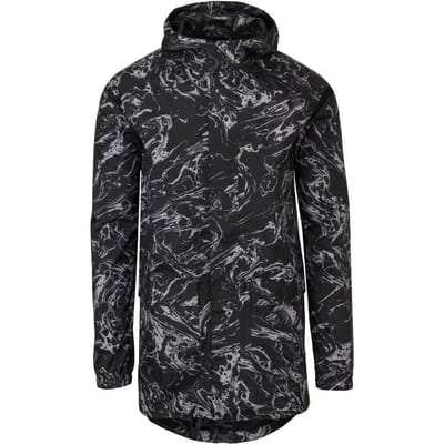 AGU Motion Rain Parka – Duurzaam & Waterdicht (5.000mm) – PFAS-vrije DWR-coating – Unisex – Marble Blue – XS