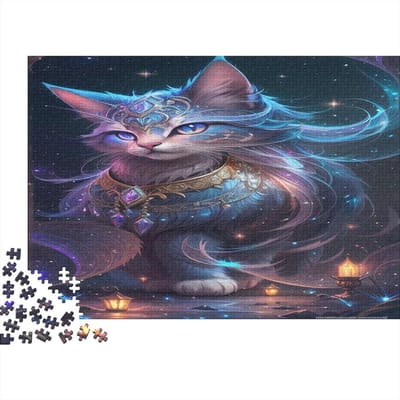 Houten Puzzel - Legpuzzel Dieren - Ontspanning Thuis - Unieke Vorm Puzzelstukjes - 75 x 50 cm - Niet gespecificeerd