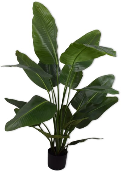 Silk-ka Kunstplant voor Binnen Strelitzia Groen 150 cm