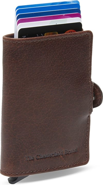 The Chesterfield Brand - Leren Pasjeshouder Bruin Baldwin