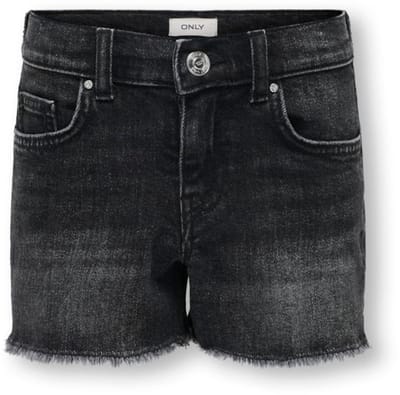 Kids ONLY zomer jeans short meisjes - zwart - Kogrobyn