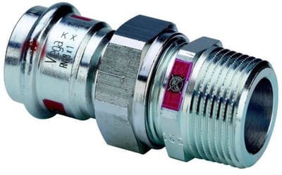 Viega Prestabo koppeling - 3-delig vlak 1x28 mm buiten