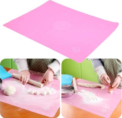 ProductGoods - Siliconen Bakmat Met Maten - Fondant Deegmat - 50x40CM - Bakmat siliconen