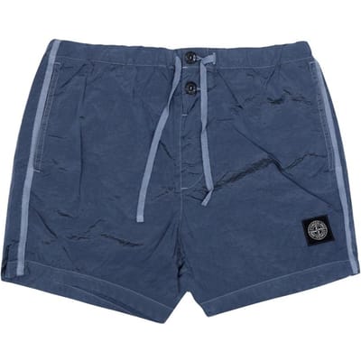 Stone Island Mannen S Zwembroek Eco Nile Metaal Wapen Logo Patch l1S15b100003 S00 L1S15B100003 S0043 V0024 (L)
