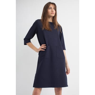 Josephine & Co Polly Dress Navy Size: 34 | Shirt Dresses Outlet | Dames | Blauw