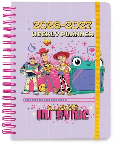 Grupo Erik Disney Toy Story - 2026/2027 Week To View A5 12 Months Academic Schoolagenda - Multicolours