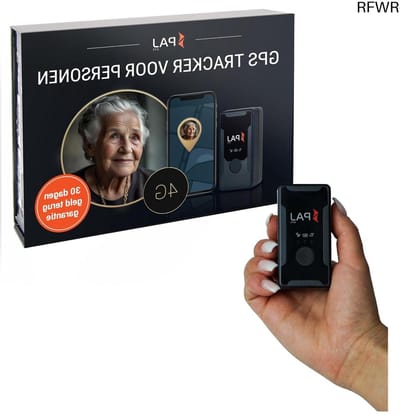 RFWR® Persoonlijke GPS Tracker voor Kinderen en Ouderen met SOS Noodknop en 14 Dagen Batterij