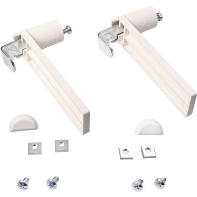 Set van 2 raamframe steunen met ventilator Yellow Tipi