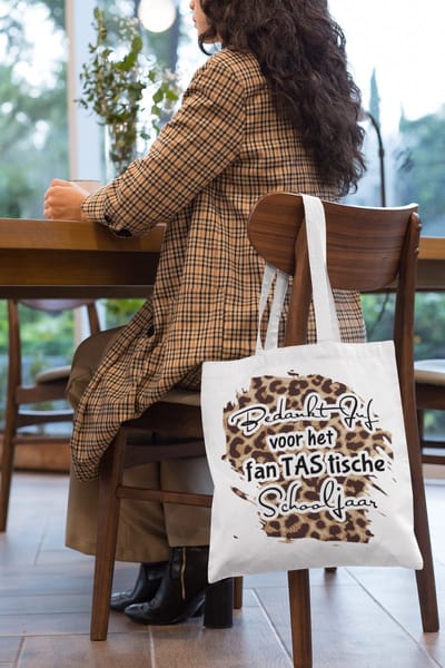 Juf Cadeautje: Bedankt juf voor het fanTAStische schooljaar. Juf kadootje, einde schooljaar.