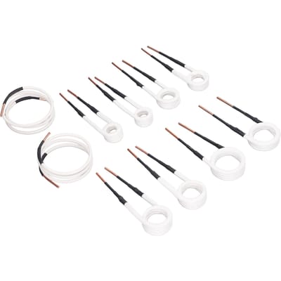 Kit de Bobine Chauffante à Induction 10 Pièces Outil Dévisseur d'Écrou Fil à Cœur en Laiton Accessoires Haute Fréquence Pièces d'Allumage 3.0mm