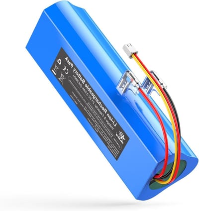 Stofzuiger Batterij - Accu Vervangend - Huishouden Schoonmaken - Hoge Capaciteit - 3000mAh - Zwart