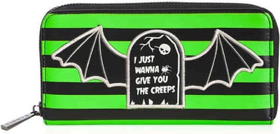 Banned - I Just Want To Give Yoou The Creeps Dames portemonnee - Groen