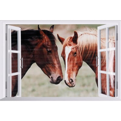 Nepraam Muurstickers Verwijderbare Landschap Muurstickers Huisdecoratie voor Woonkamer gray