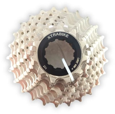 Xtrabike Cassette - 9-Speed - 11-25T - Shimano/SRAM Compatibel - MTB & Trekking Fietskrans - Zilver