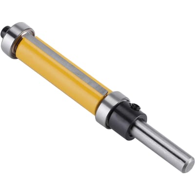 Flush Trim Routerbit met Boven- en Onderlager 1‑1 2inch H * 1 4inch Schacht Houtbewerkingsgereedschap