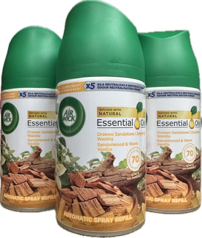 Airwick Warm Vanilla Sandalwood 3 x 250 ml